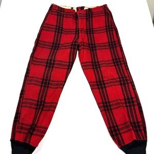 Vintage 50s J.C. Higgins Virgin Wool Buffalo‎ Plaid Hunting Pants